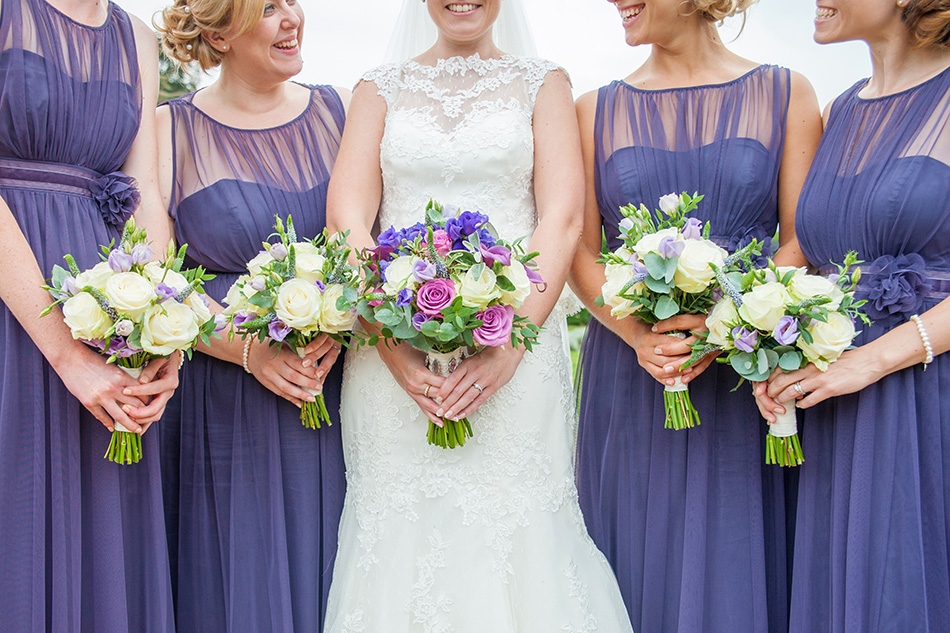 Purple Bridesmaid dresses